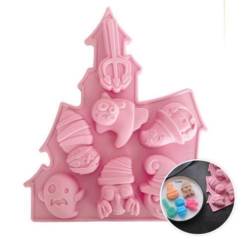 HALLOWEEN HAUNTED HOUSE | 7 CAVITY MOULD SET