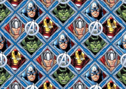 AVENGERS - PATTERN SHEET A4 EDIBLE IMAGE