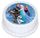 DISNEY FROZEN - GROUP ROUND EDIBLE ICING IMAGE - 6.3 INCH / 16CM