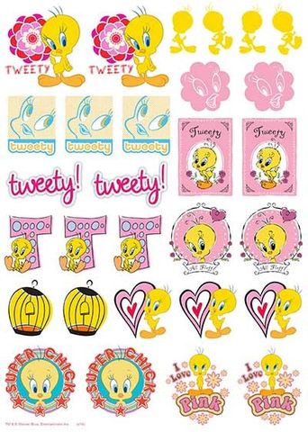 TWEETY - ICONS SHEET A4 EDIBLE IMAGE