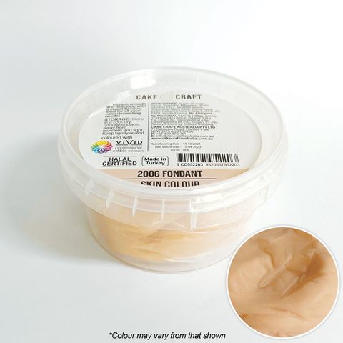 CAKE CRAFT | FONDANT | SKIN COLOUR | 200G - BB 29/11/25