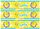 TWEETY - CAKE STRIPS A4 EDIBLE IMAGE