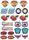 DISNEY CARS - ICONS SHEET A4 EDIBLE IMAGE