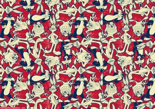 LOONEY TUNES - PATTERN SHEET A4 EDIBLE IMAGE