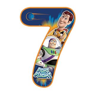 TOY STORY NUMBER 7 | EDIBLE IMAGE