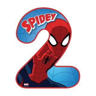 SPIDERMAN NUMBER 2 | EDIBLE IMAGE