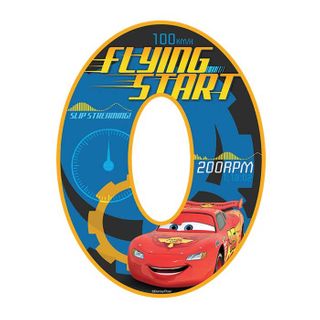 DISNEY CARS NUMBER 0 | EDIBLE IMAGE