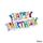 MULTI COLOUR HAPPY BIRTHDAY SIGNS | PACK OF 24