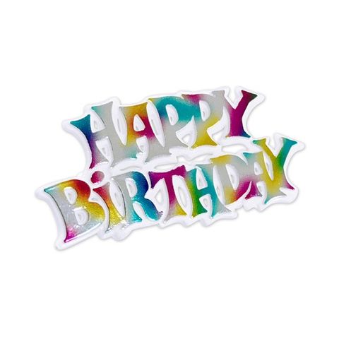 MULTI COLOUR HAPPY BIRTHDAY SIGNS | PACK OF 96