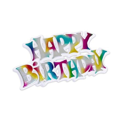 MULTI COLOUR HAPPY BIRTHDAY SIGNS | PACK OF 96