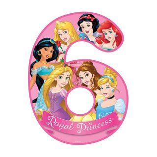 DISNEY PRINCESS NUMBER 6 | EDIBLE IMAGE