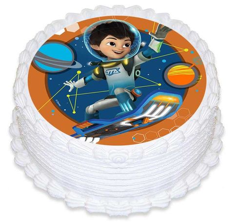 MILES FROM TOMORROWLAND ROUND | EDIBLE IMAGE