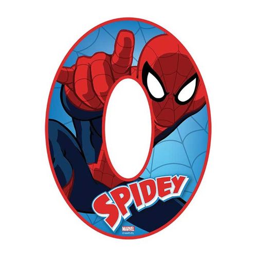 SPIDERMAN NUMBER 0 | EDIBLE IMAGE