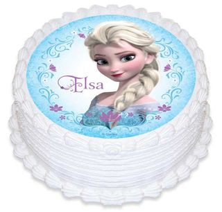 DISNEY FROZEN ELSA | 160MM ROUND | EDIBLE IMAGE