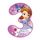 DISNEY SOFIA THE FIRST NUMBER 3 | EDIBLE IMAGE