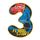 DISNEY CARS NUMBER 3 | EDIBLE IMAGE
