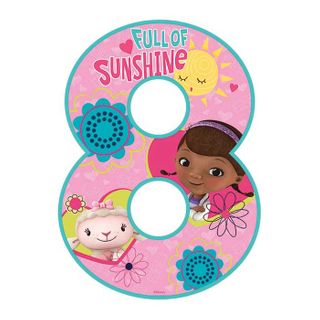 DOC MCSTUFFINS NUMBER 8 | EDIBLE IMAGE