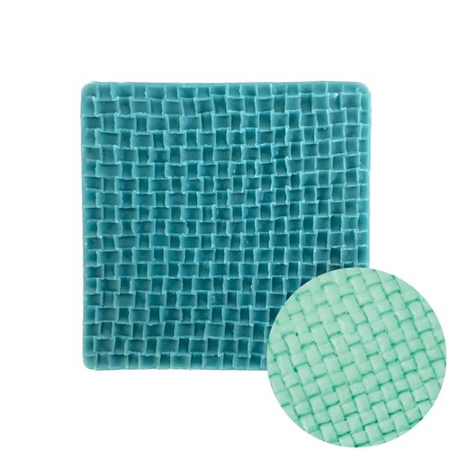 WICKER WEAVE SILICONE MOULD