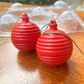 BWB | CHRISTMAS BAUBLE STRIPED MOULD | 3 PIECE