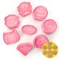 SUPER HEROES | COOKIE CUTTERS | 8 PIECE SET