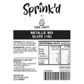 SPRINK'D | SILVER METALLIC MIX | 1KG - BB 17/10/26