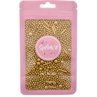 SPRINK'D | GOLD METALLIC MIX | 100G