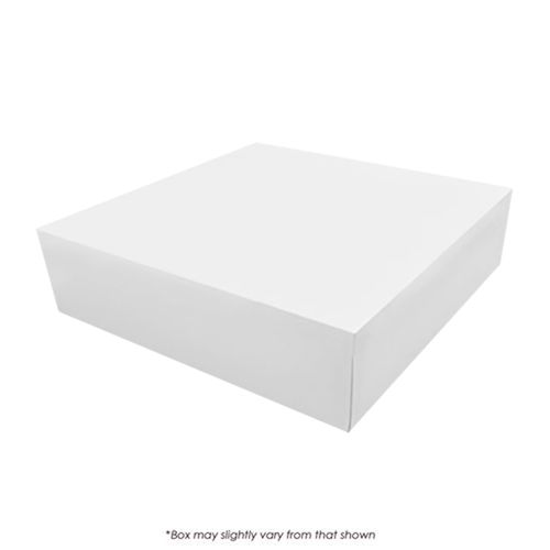 12X12X2.5 INCH CAKE BOX | PE COATED MILK CARTON