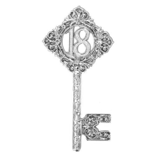 6 INCH KEY 18TH SILVER (1)