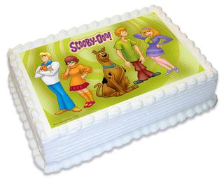 SCOOBY DOO -  A4 EDIBLE ICING IMAGE - 29.7CM X 21CM (APPROX.)