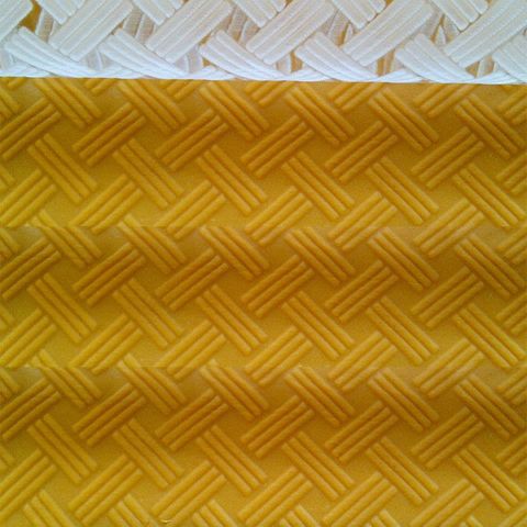 WOVEN IMPRESSION ROLLING PIN
