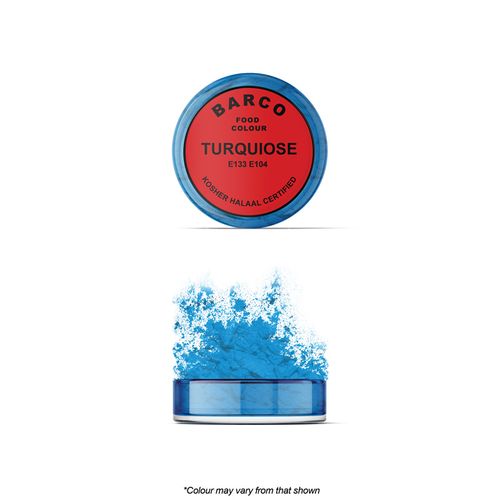 BARCO | RED LABEL | TURQUOISE (NON EDIBLE) | DUST | 10ML - BB 18/07/25