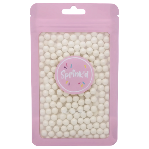 SPRINK'D | SUGAR BALLS | IVORY | 4MM | 120G