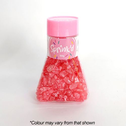 SPRINK'D | GEODE ROCKS | PINK | 100G - BB 07/25