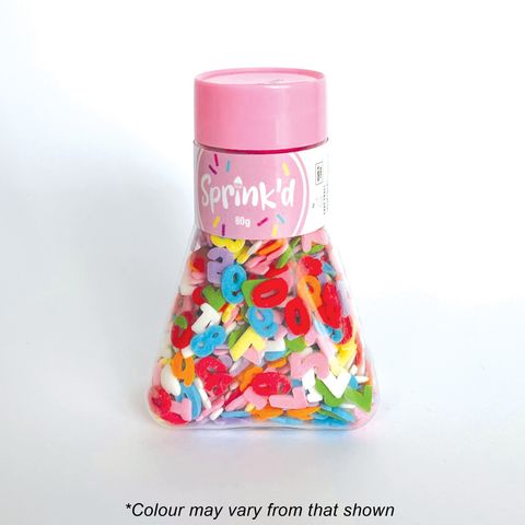 SPRINK'D | NUMBER 1-9 COLOUR MIX | 80G