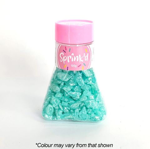 SPRINK'D | GEODE ROCKS | TEAL | 100G - BB 07/25