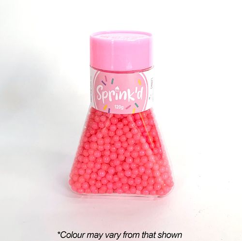 SPRINK'D | SUGAR BALLS | POLISHED PINK | 4MM | 120G