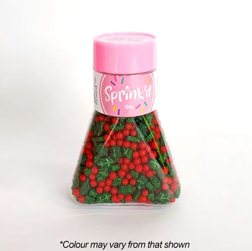 SPRINK'D | HOLLY & BERRY | 100G - BB 18/07/25