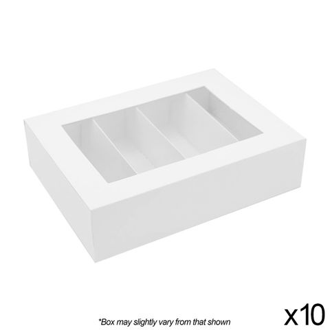 DISPLAY MACARON BOX | HOLDS 24 | 224X162X57MM | 10 PIECES