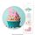 CAKE CRAFT | NO DRAMA LLAMA | WAFER TOPPERS | PACKET OF 16 - BB 06/26