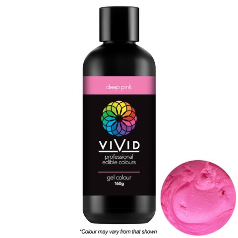 VIVID | DEEP PINK | GEL COLOUR | 160G - BB 10/05/25