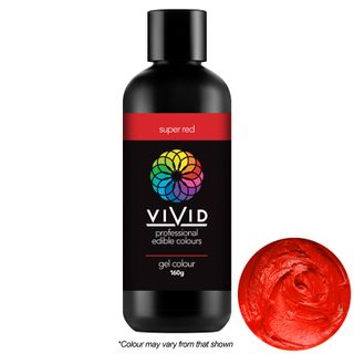 VIVID | SUPER RED | GEL COLOUR | 160G