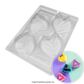 BWB | TUXEDO HEART MOULD | 3 PIECE