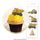 CAKE CRAFT | CONSTRUCTION | WAFER TOPPERS | PACKET OF 16 - BB 11/26