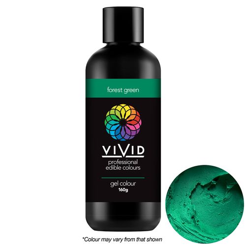 VIVID | FOREST GREEN | GEL COLOUR | 160G - BB 09/05/25