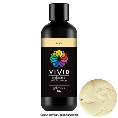 VIVID | IVORY | GEL COLOUR | 160G - BB 10/05/25