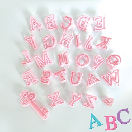 ALPHABET | COOKIE EMBOSSERS | UPPERCASE