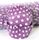 408 BAKING CUPS - PURPLE POLKA DOTS - 500 PIECE PACK
