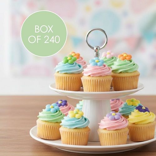 FLOWER POWER MINI ASSORTED | SUGAR FLOWERS | BOX OF 240