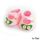 SUGAR BOOTIE PINK | SUGAR DECORATIONS | 1 PAIR