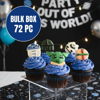STAR WARS | SUGAR DECORATIONS | BOX OF 72 - BB 30/03/26